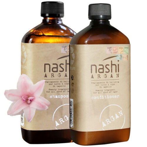 NASHI Argan Set Shampoo + Conditioner 500 ml - almahragroup